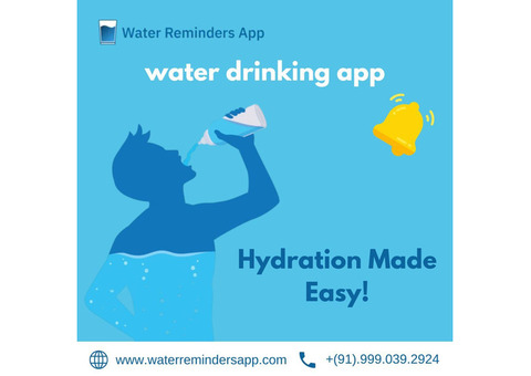 Stay Hydrated Easily with a Water App Reminder for Daily Wellness