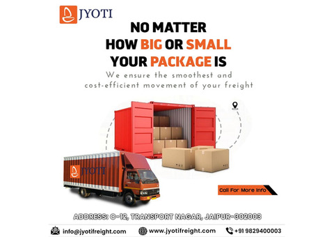 Safe and Affordable Logistics Services from Kota to Jaipur