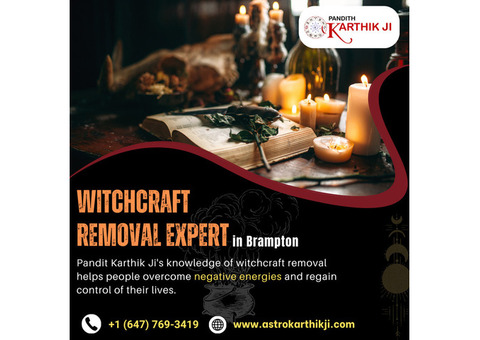 Witchcraft Removal Expert in Brampton | Pandith Karthik Ji