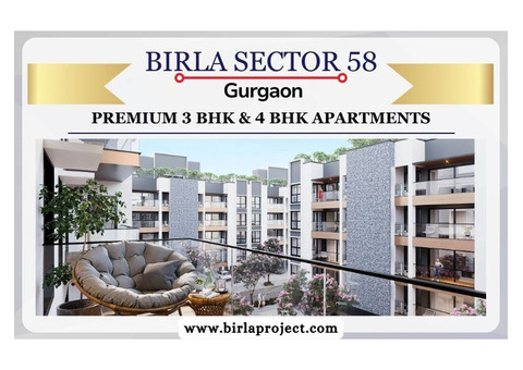 Birla Sector 58 Gurgaon - Find A Realm Of Your Own