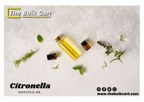 Premium Bulk Citronella Oil Supplier – The Bulk Cart