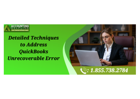 Fix QuickBooks Unrecoverable Error: A Complete Guide