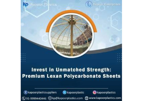 Invest in Unmatched Strength: Premium Lexan Polycarbonate Sheets