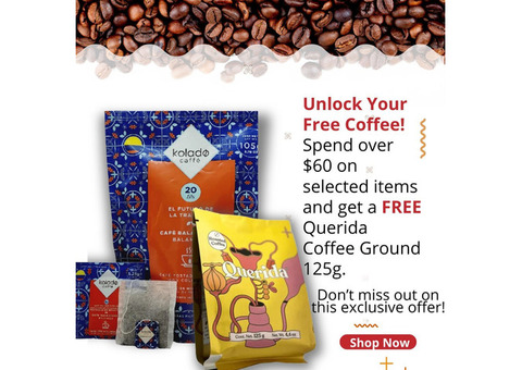 Premium Colombian Coffee – 100% Arabica Perfection!