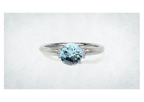 Modern Aquamarine Engagement Ring Designs