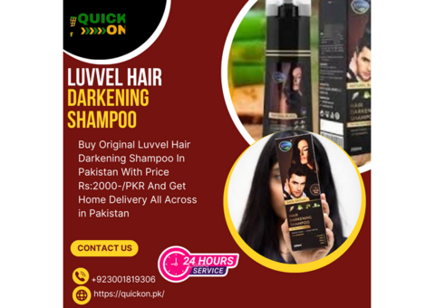 Luvvel Hair Darkening Shampoo In Pakistan - 03001819306