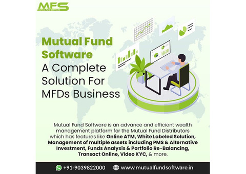 What features should be in a Top Mutual Fund Software in India?