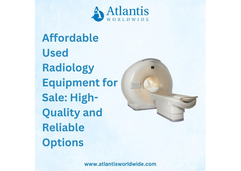 Affordable Used Radiology Equipment for Sale