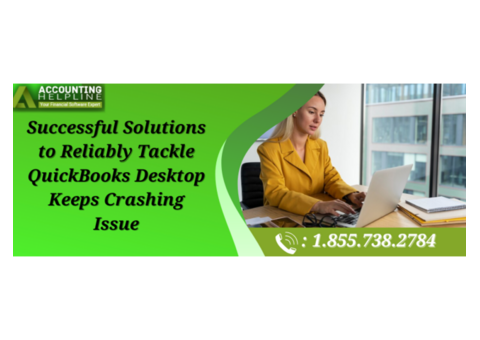 Effective Ways to Resolve QuickBooks Desktop Keeps Crashing