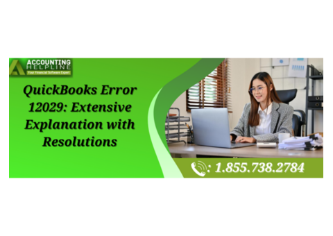 Quick Solutions To Rectify QuickBooks Error 12029