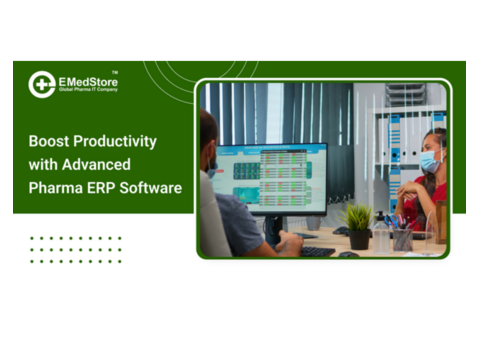 Boost Productivity with Advanced Pharma ERP Software