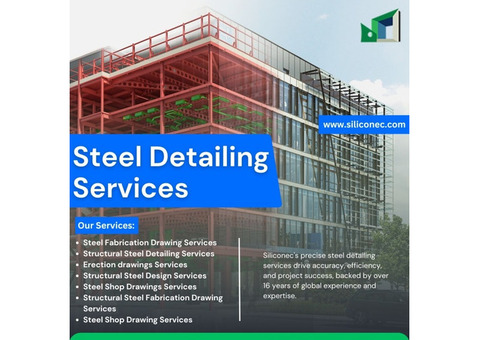 Best Steel Detailing Services for New York city with Siliconec.