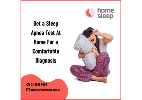 Get a Sleep Apnea Test At Home For a Comfortable Diagnosis