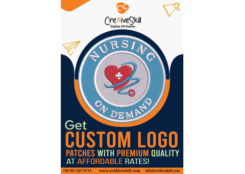 Custom Logo Patches with Premium Quality at Affordable Rates!