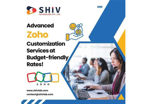 Tailored Zoho CRM Development Company - Shiv Technolabs