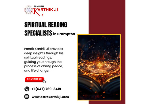 Pandit Karthik Ji | Spiritual Reading Specialists in Brampton