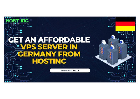 Get an Affordable VPS server in Germany From Hostinc.