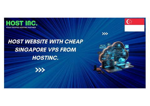 Host Website With Cheap Singapore VPS from Hostinc.