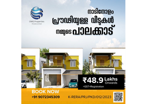 3 BHK VILLA AT PALAKKAD