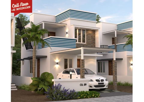 3 BHK BUDGTE VILLA IN KALLEKKAD PALAKKAD