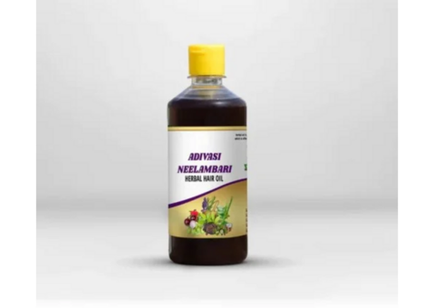 Buy Adivasi Neelambari Herbal Hair Oil Online in India