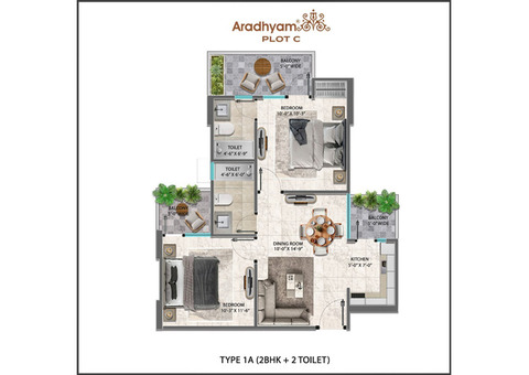 Aradhyam Plot C: Luxury Apartments in Ghaziabad