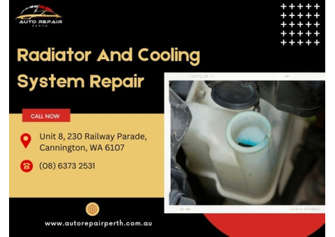 Affordable Car Cooling System Repair in Perth – Book Today