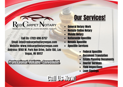 Reliable Notary & Apostille Services at Your Fingertips