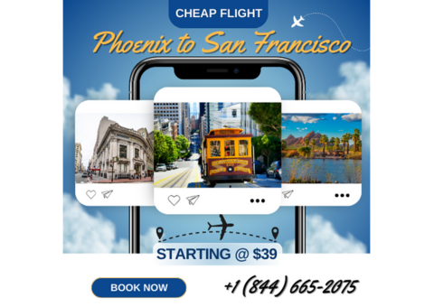 Cheap Flights from Phoenix to San Francisco with Top Airlines