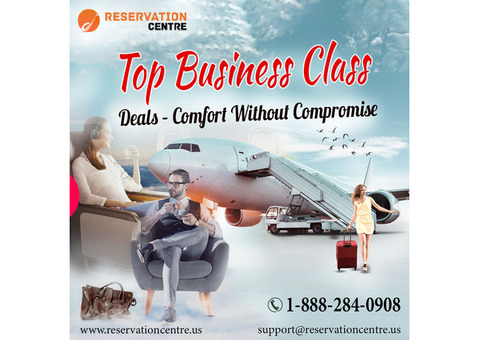 Top Business Class Flight Deals – Comfort Without Compromise