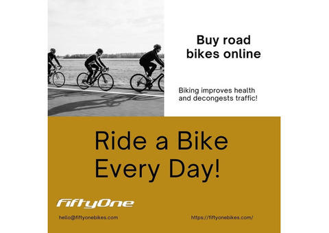 Discover Premium Road Bikes Online - Fiftyone Bikes