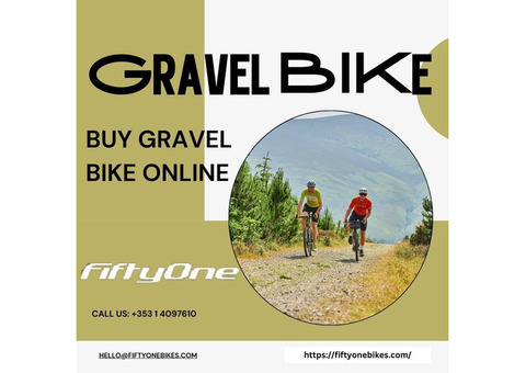 Buy Gravel Bikes Online at FiftyOne Bikes