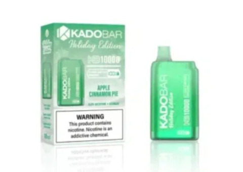 Apple cinnamon pie – Kado Bar – 10000 Puffs