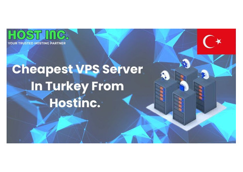 Cheapest VPS Server In Turkey From Hostinc.