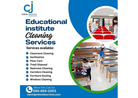 Professional Cleaning Services for Educational Facilities