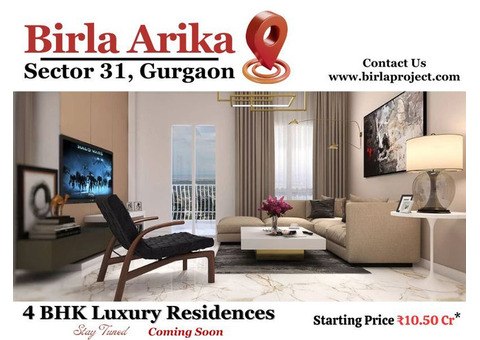 Birla Arika Sector 31 Gurugram - Open Up to A Masterpiece Lifestyle