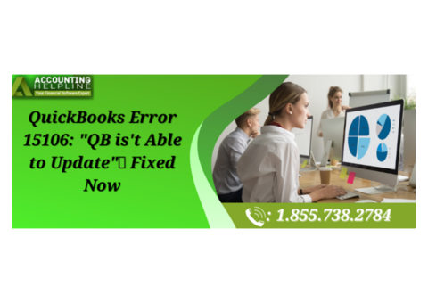 Easy Steps to Fix QuickBooks Error 15106