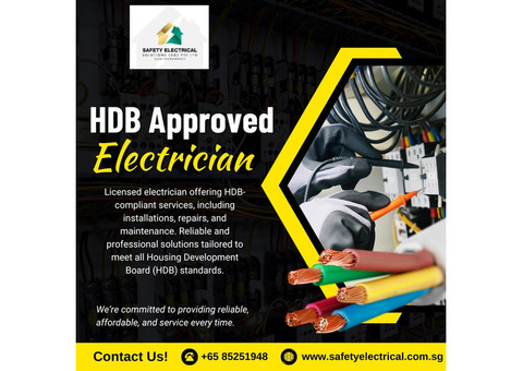 HDB Licensed Electrician Powering Your Home Safely