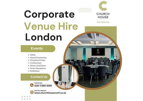 Corporate Venue Hire in London – Church House Westminster