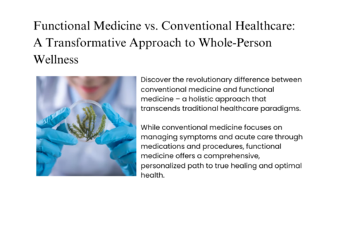 Beyond Symptoms: Transformative Healthcare with Conscious Medicine