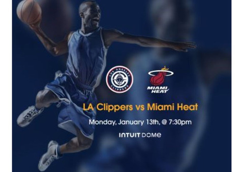 LA Clippers vs Miami Heat Tickets