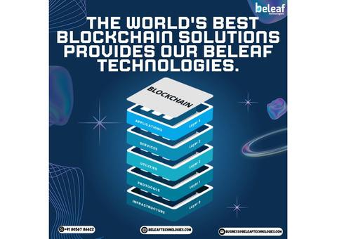 The World's Best Blockchain Solutions provides our Beleaf Technologies