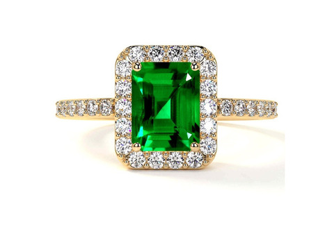 Shop the Designer Lab Created Emerald Ring