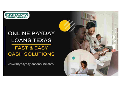 Texas Online Payday Loans - Bad Credit Welcome