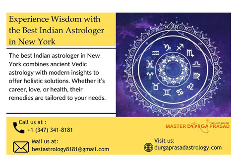 Experience Wisdom with the Best Indian Astrologer in New York