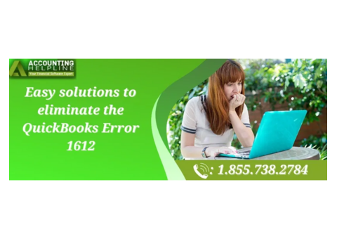 Most effective solutions for fixing QuickBooks Error 1612