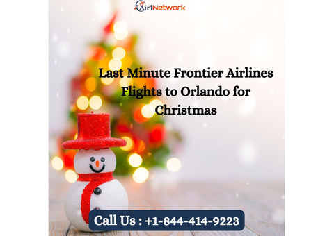 +1-844-414-9223 Last Minute Frontier Airlines Flights to Orlando