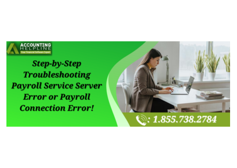 How to Fix Payroll Service Server Error Quickly