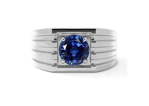 Get Your GIA Certified Blue Sapphire Ring for Men (1.48ct)