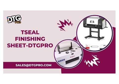 Tseal Finishing Sheet-DTGPRO